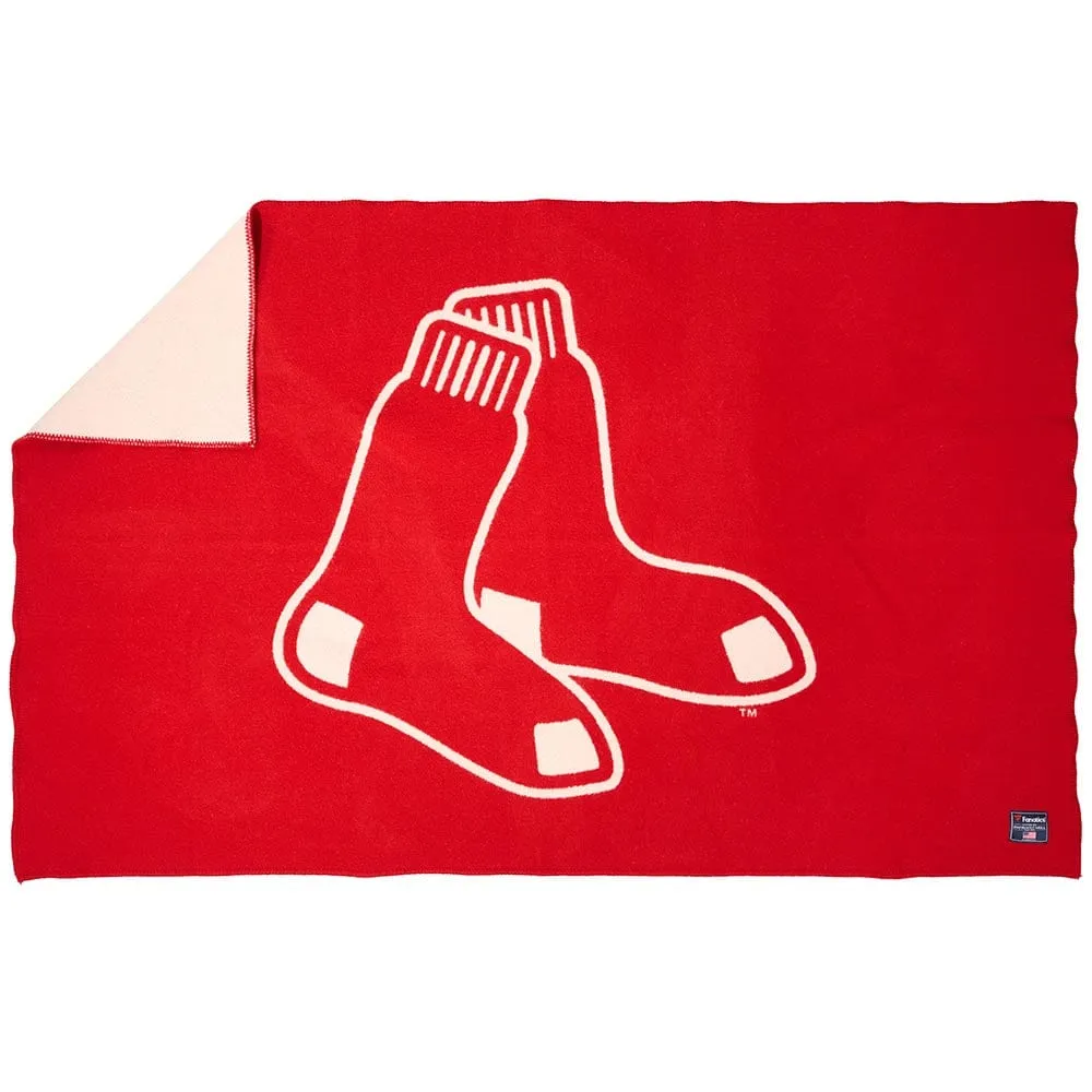 Boston Red Sox Wool Throw Blanket