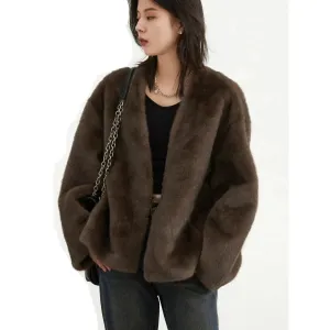 Jackie Loose teddy bear overcoat autumn coat Winter coat