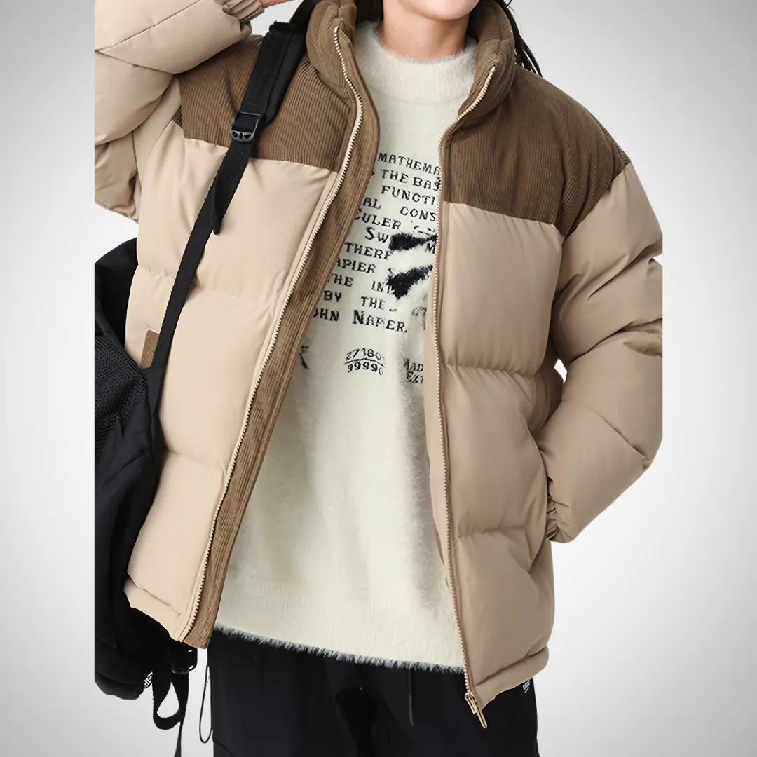 Sigmund Color Block Puffer Jacket