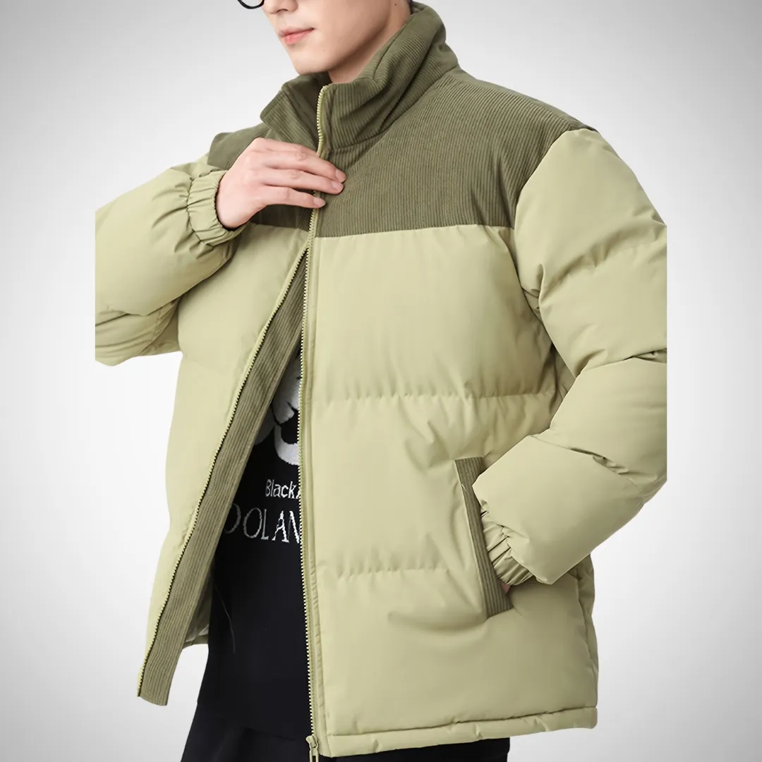 Sigmund Color Block Puffer Jacket