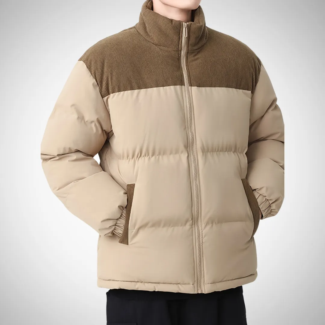 Sigmund Color Block Puffer Jacket